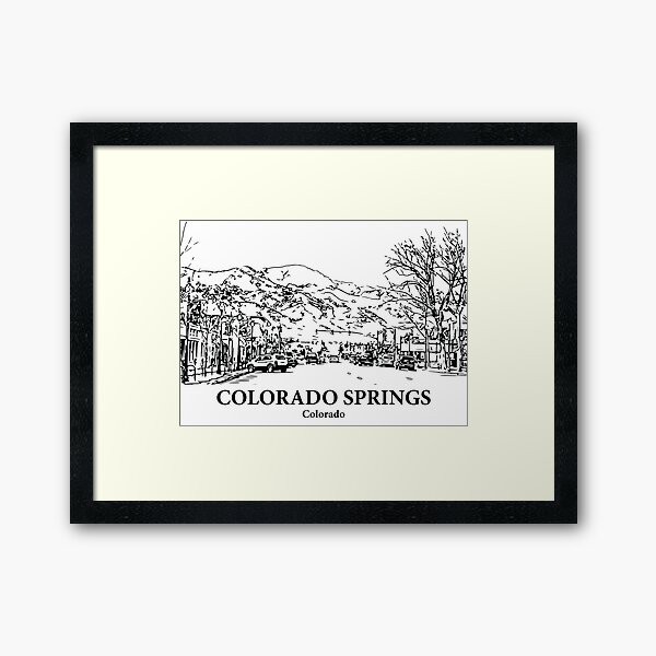 Item preview, Colorado Springs - Colorado designed and sold by Lakeric.