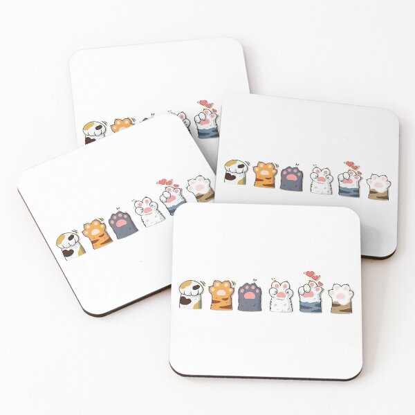 Item preview, Kawaii Cat Paws Collection designed and sold by hagarbarakat.