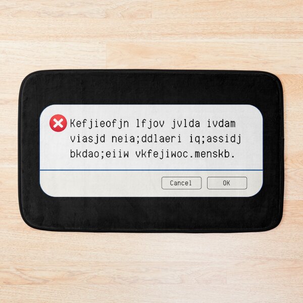 Item preview, UNEXPECTED ERROR:  complete gibberish nonsense - funny computer signs designed and sold by DesignsFromTW-S.