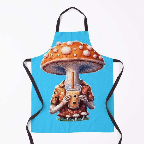 Item preview, Mushroom Drinking Bubble Tea designed and sold by Vrixat.