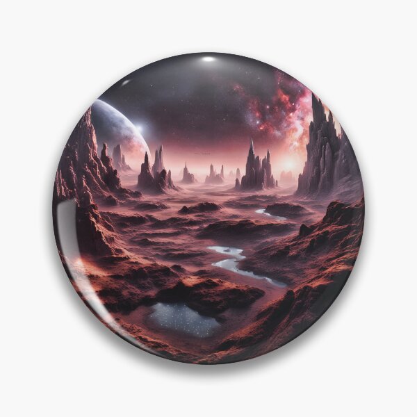 Item preview, Red Rift – Cosmic Alien Canyon designed and sold by Marcu Ioachim.