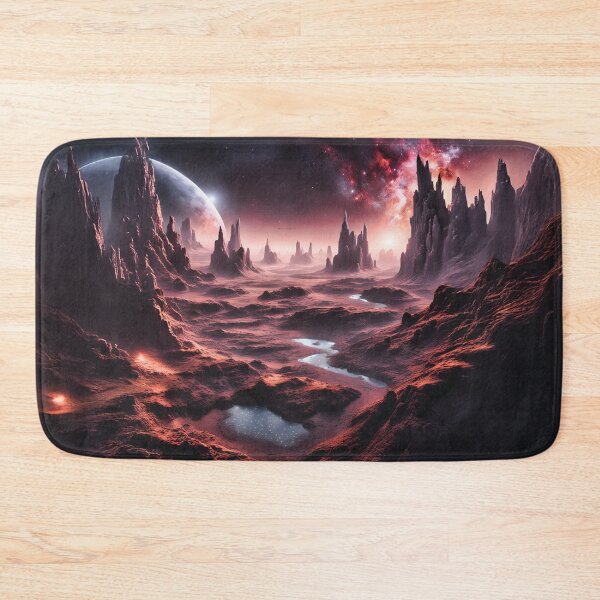Item preview, Red Rift – Cosmic Alien Canyon designed and sold by Marcu Ioachim.
