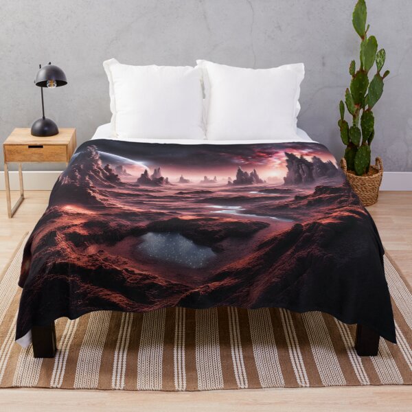 Item preview, Red Rift – Cosmic Alien Canyon designed and sold by Marcu Ioachim.