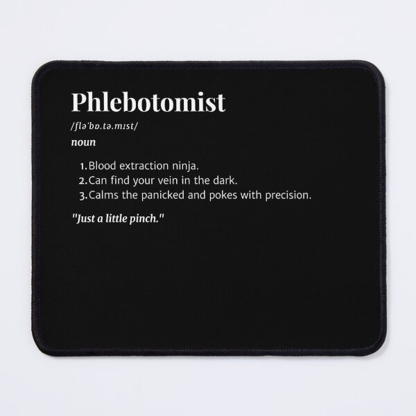 Item preview, Phlebotomist Definition – Funny Blood Draw Tech Gift for Medical Workers designed and sold by Yuli Club.