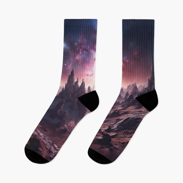 Item preview, Twilight Peaks – Galaxy Mountain Planet designed and sold by Marcu Ioachim.