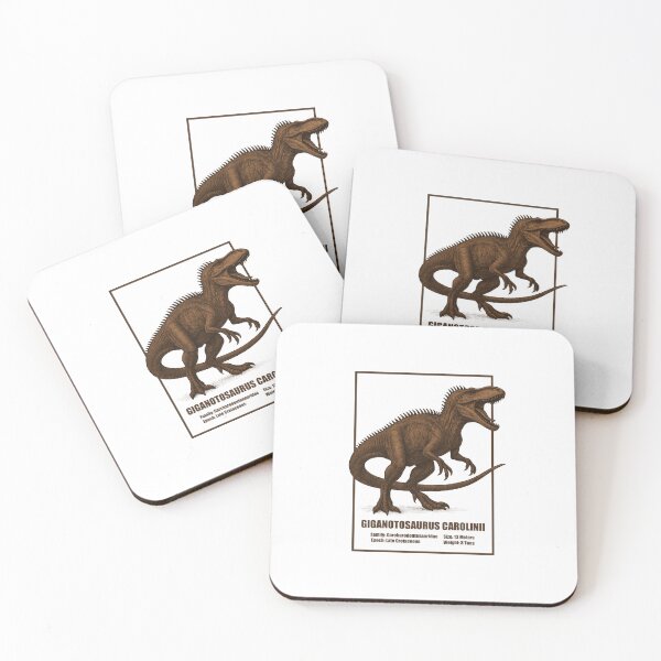 Item preview, Giganotosaurus Carolini – Vintage Dinosaur Illustration designed and sold by SlatoMato.