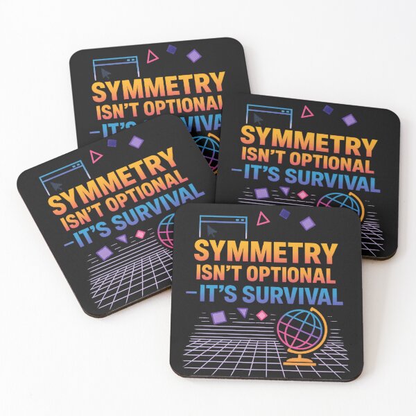 Item preview, Vaporwave OCD – Symmetry Is Survival designed and sold by I AM BRO.