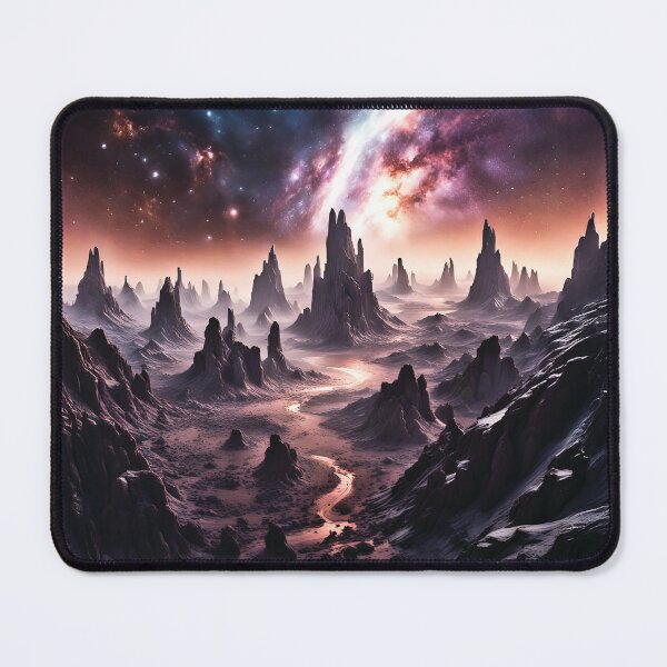 Item preview, Crimson Ridge – Sci-Fi Wilderness Art designed and sold by Marcu Ioachim.