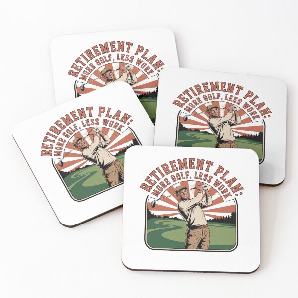 Item preview, Retirement Plan More Golf Less Work - Golf Lifestyle designed and sold by RDRdesign.