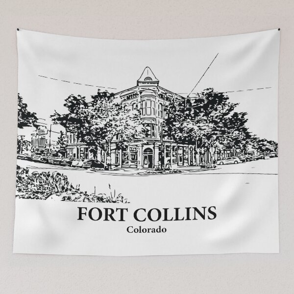 Item preview, Fort Collins - Colorado designed and sold by Lakeric Cityscapes.