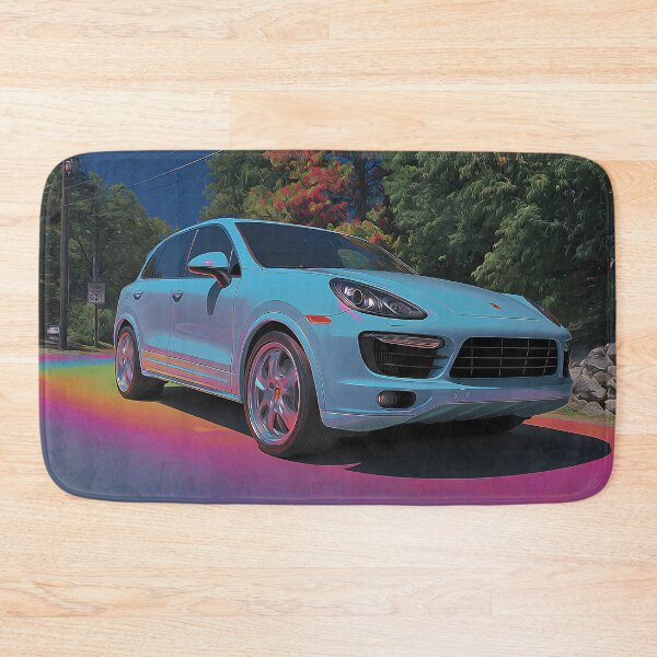 Artikelvorschau, Hochleistungs-Porsche Cayenne GTS – Pop-Art-Druck entworfen und verkauft von AutoPopStudio.