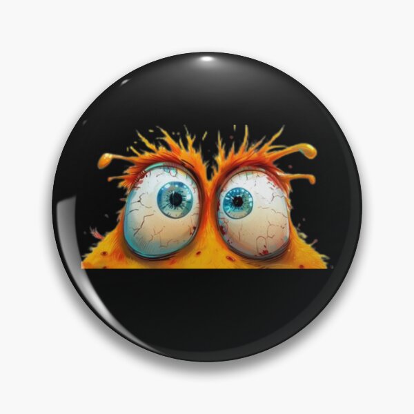Item preview, Peekaboo monster-big eyes surprise. designed and sold by Goska71.