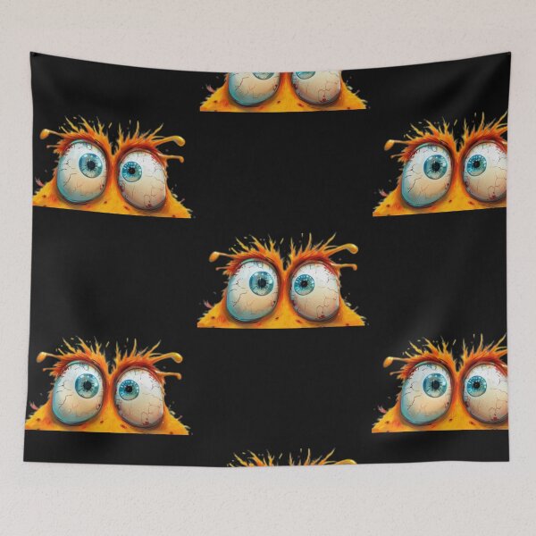 Item preview, Peekaboo monster-big eyes surprise. designed and sold by Goska71.