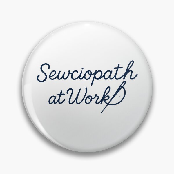 Item preview, Sewciopath at Work Funny Sewing Humor designed and sold by Dago345.