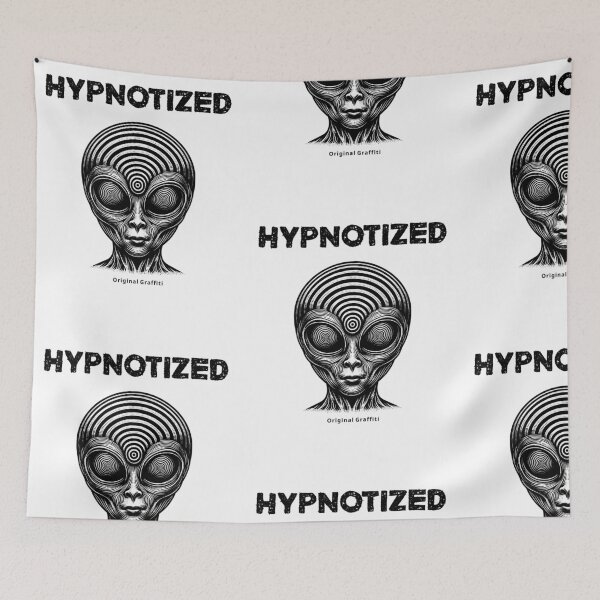 Item preview, Hypnotized - Alien Mind Control - Black Edition designed and sold by Original Graffiti.