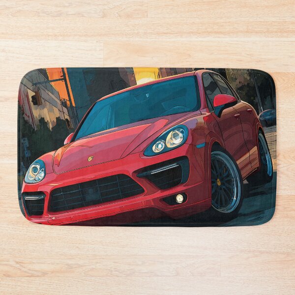 Artikelvorschau, Porsche Cayenne GTS Pop Art – Geschenk für Autoliebhaber entworfen und verkauft von AutoPopStudio.