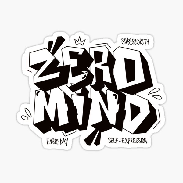 Item preview, BICKED UP (Zero Mind) designed and sold by SEGAMARZ.