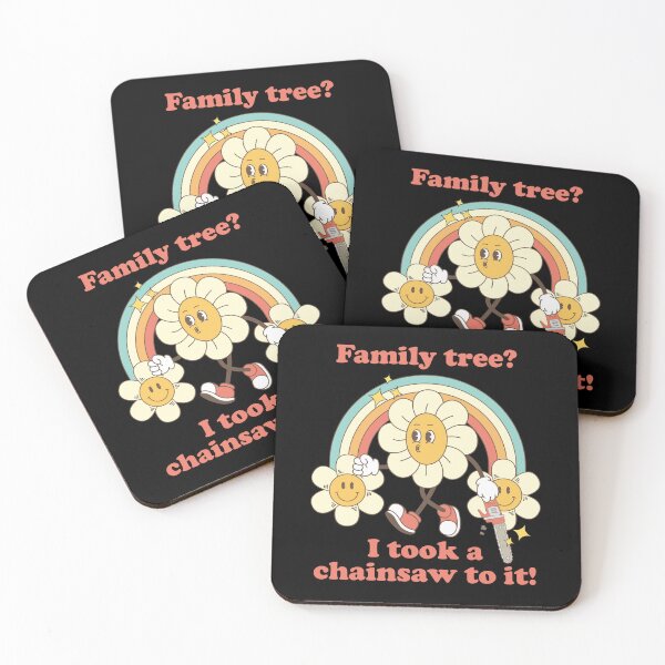 Item preview, Family tree? I took a chainsaw to it! designed and sold by Chaos Haven.