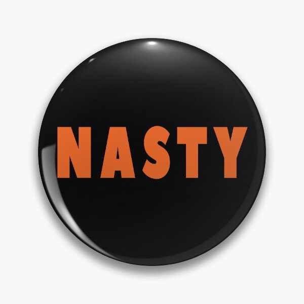 Item preview, NASTY (tangerine) designed and sold by fetch-it-studio.