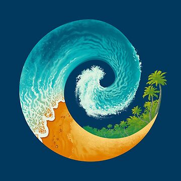 Artwork thumbnail, Spiral Beach by Wayne Minnis