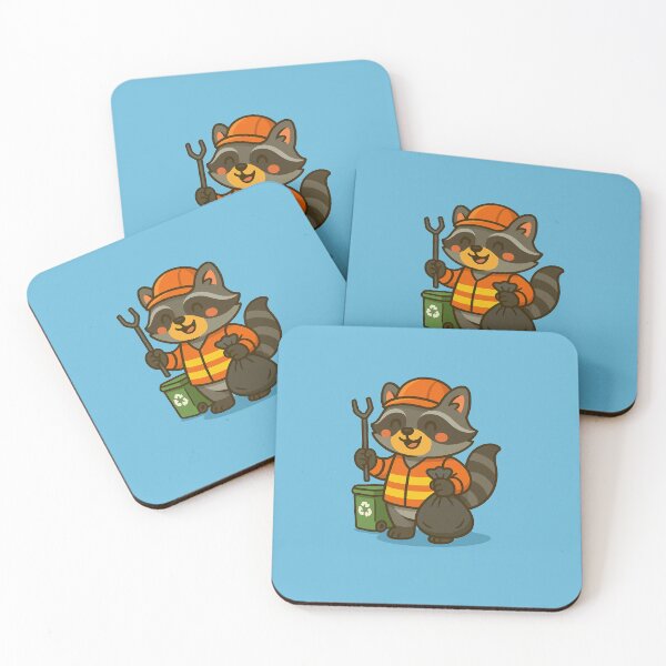Item preview, Raccoon Garbage Collector – Master of the Midnight Mess designed and sold by Your Buddy Anthony.