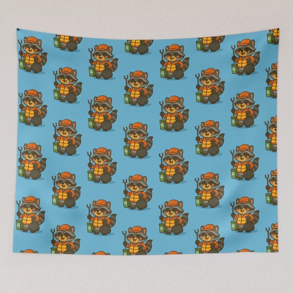 Item preview, Raccoon Garbage Collector – Master of the Midnight Mess designed and sold by Your Buddy Anthony.