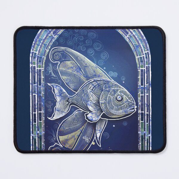 Item preview, Fish Ocean Batik designed and sold by AuroraXGreen.