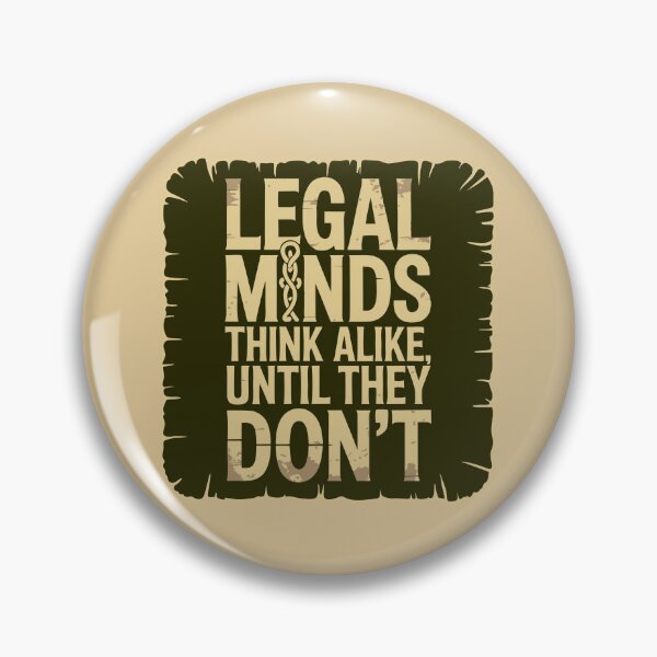 Item preview, All Legal Minds Think Alike, Until They Don’t – Public Defender Tee designed and sold by NoGoodDeeds.