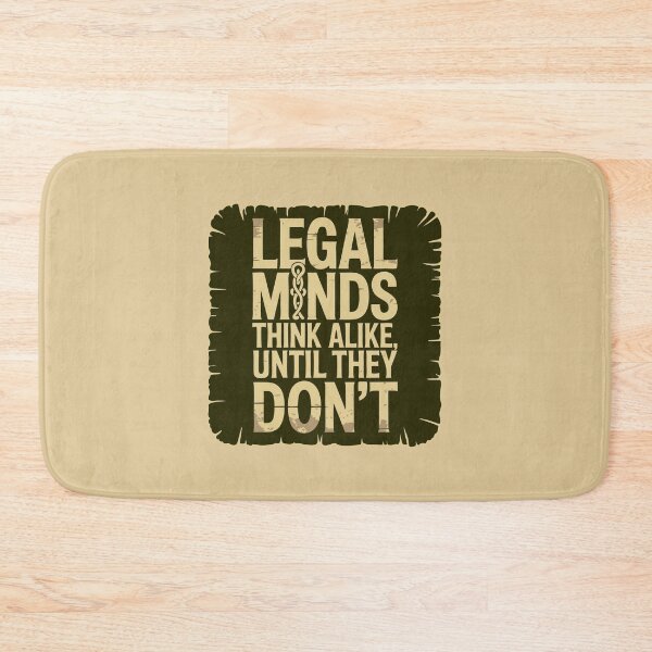 Item preview, All Legal Minds Think Alike, Until They Don’t – Public Defender Tee designed and sold by NoGoodDeeds.