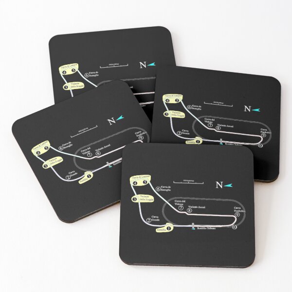 Item preview, Monza F1 track map WHITE Print funny Gifts designed and sold by RyanTee-Awesome.