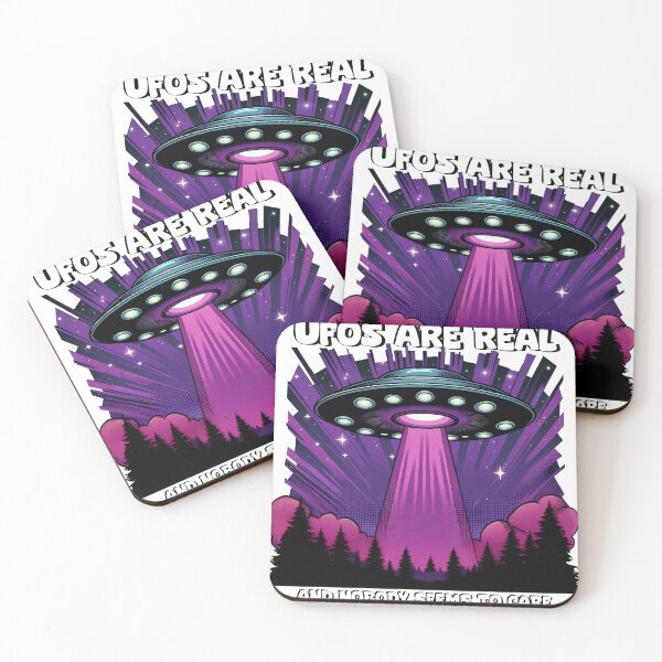 Item preview, UFO's Are Real And Nobody Seems To Care designed and sold by CaptinUAP.