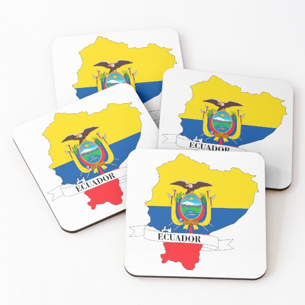 Item preview, Map of the flag of Ecuador designed and sold by visual adventures.