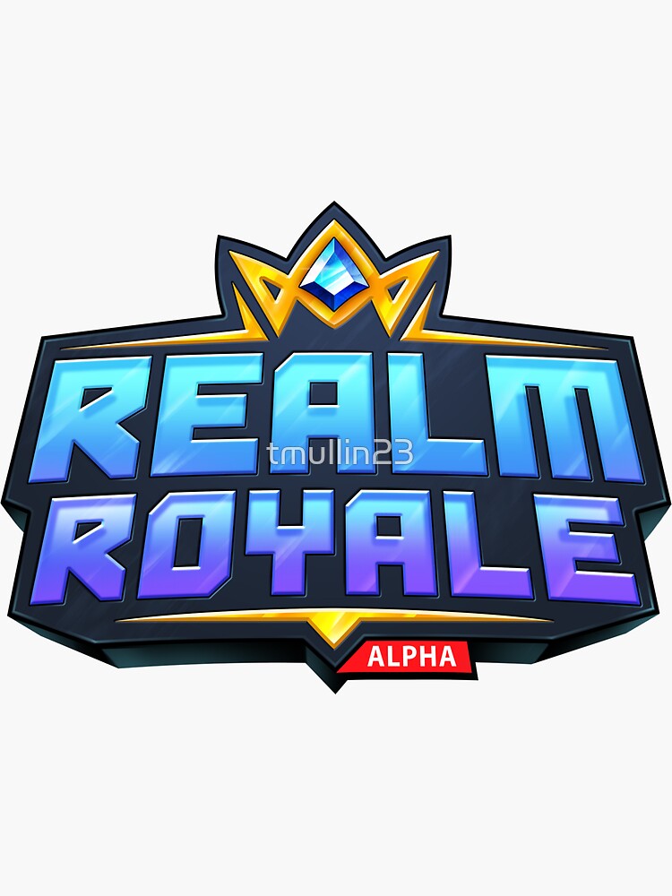 Pegatina «Realm Royale Logo» de tmullin23 | Redbubble
