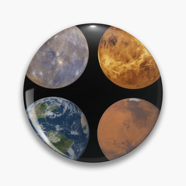 Artikelvorschau, Merkur Venus Erde und Mars Die strahlende Schönheit des Sonnensystems entworfen und verkauft von DibujandoPorfa.