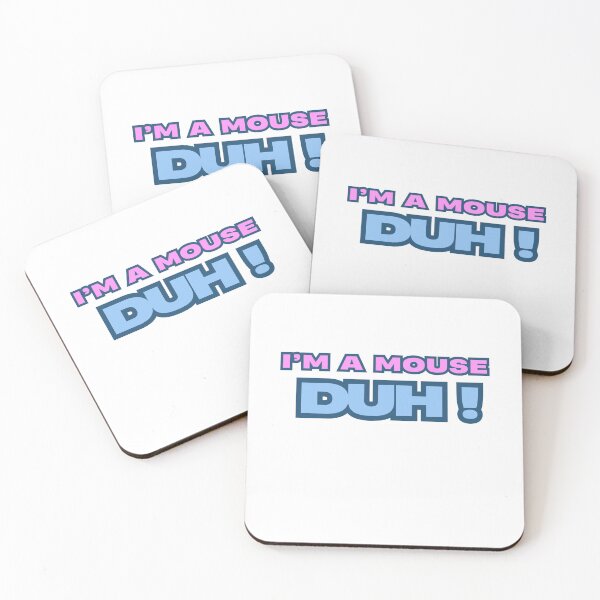Item preview, Mean Girls I’m a Mouse, Duh – Funny Minimalist Quote Design designed and sold by Neon Nightmare.
