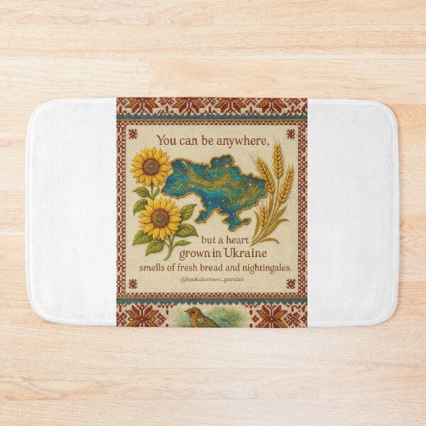 Item preview, Ukraine "your heart smell like a bread " designed and sold by Asmar_islam☪️.