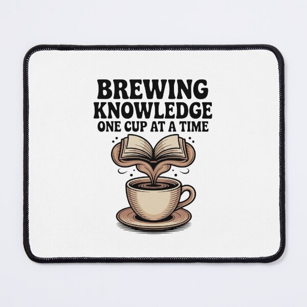 Item preview, Brewing Knowledge One Cup at a Time Teacher Coffee designed and sold by MagicWander.