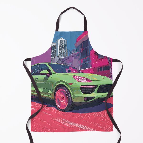 Item preview, Sport SUV Art Print – Porsche Cayenne GTS in Pop Style designed and sold by AutoPopStudio.