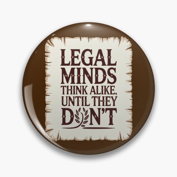 Item preview, All Legal Minds Think Alike, Until They Don’t – Law School Survival T-Shirt designed and sold by NoGoodDeeds.