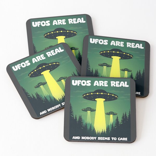 Item preview, UFO's Are Real And Nobody Seems To Care designed and sold by CaptinUAP.