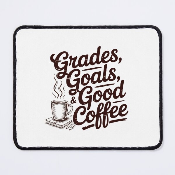 Item preview, Grades Goals & Good Coffee Retro Teacher designed and sold by MagicWander.