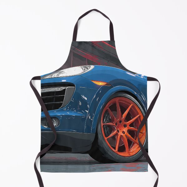 Item preview, Bold Colors & Speed – Porsche Cayenne GTS Wall Print designed and sold by AutoPopStudio.