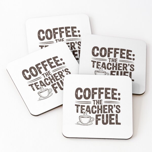 Item preview, Coffee The Teacher’s Fuel Retro Academic designed and sold by MagicWander.