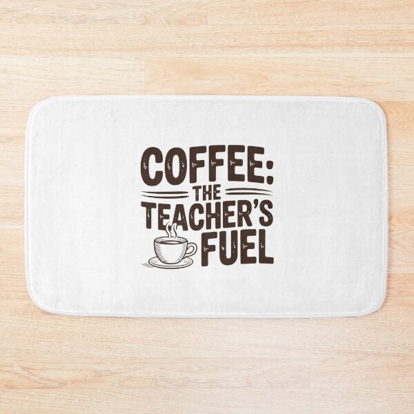 Item preview, Coffee The Teacher’s Fuel Retro Academic designed and sold by MagicWander.