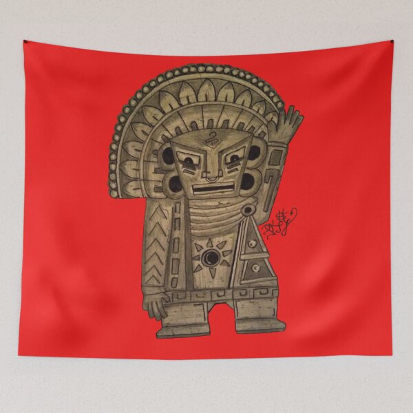 Item preview, Aztec drawing art designed and sold by pksart1.