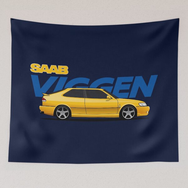 Item preview, SAAB Viggen Yellow 93 designed and sold by blackdogshop.