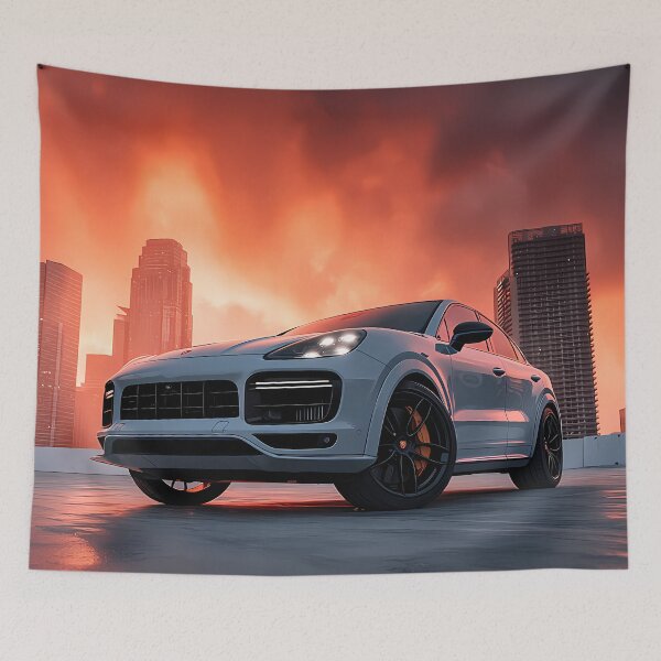 Item preview, Pop Art Porsche Cayenne GTS – Automotive Art Poster designed and sold by AutoPopStudio.