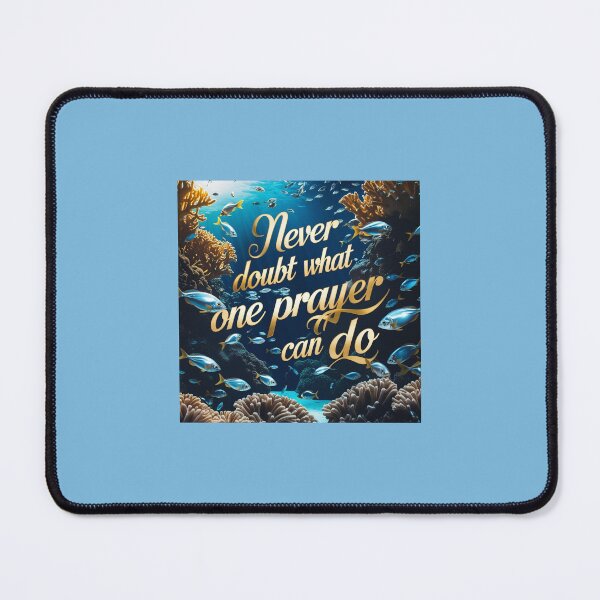Item preview, Never doubt what one prayer can do designed and sold by seahorse crossing.