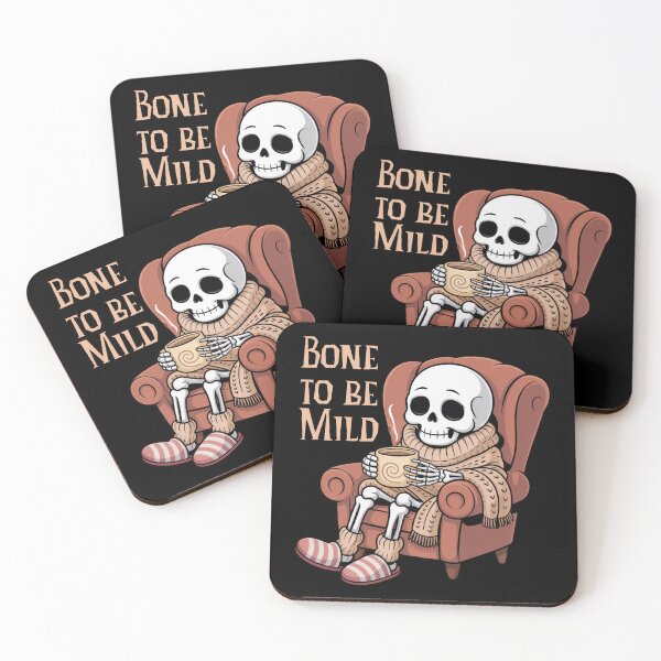 Item preview, Bone to Be Mild, Cozy Fall Skeleton designed and sold by Bliss Find And Design.