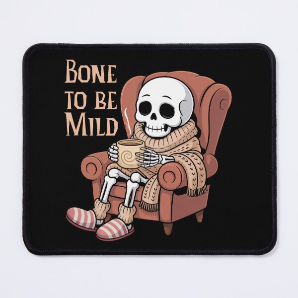 Item preview, Bone to Be Mild, Cozy Fall Skeleton designed and sold by Bliss Find And Design.
